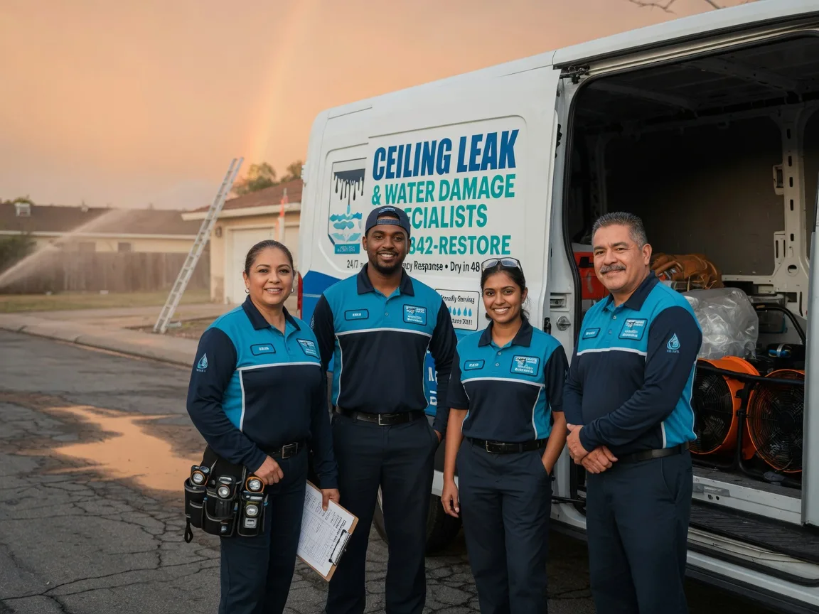 Ceiling Leak Cleanup company in Norwich, OH